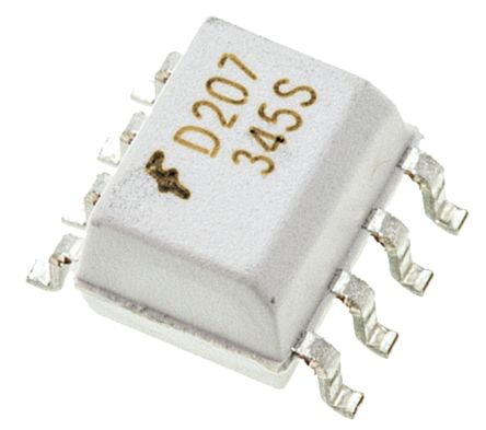 Onsemi SMD Dual Optokoppler DC-In / Transistor-Out, 8-Pin SOIC, Isolation 2.500 V Ac
