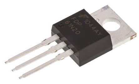 Onsemi UniFET FDP61N20 N-Kanal, THT MOSFET 200 V / 61 A 417 W, 3-Pin TO-220AB