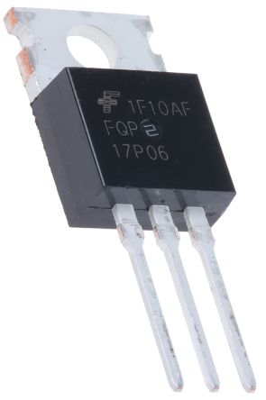 Onsemi QFET FQP17P06 P-Kanal, THT MOSFET 60 V / 17 A 79 W, 3-Pin TO-220AB