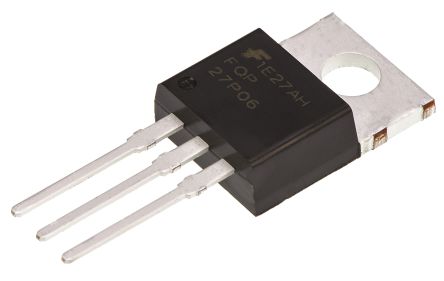 Onsemi MOSFET Canal P, TO-220AB 27 A 60 V, 3 Broches