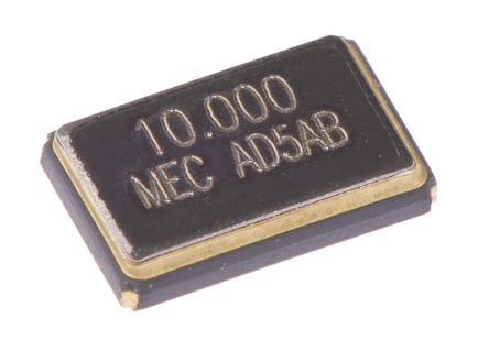 MERCURY 10MHz Quarz, Oberflächenmontage, ±30ppm, 12pF, B. 3.2mm, H. 0.9mm, L. 5mm, SMD, 4-Pin