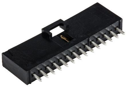 Molex SL Leiterplatten-Stiftleiste Gerade, 14-polig / 1-reihig, Raster 2.54mm, Kabel-Platine, Lötanschluss-Anschluss,