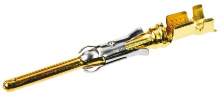 TE Connectivity Type III+ Crimp-Anschlussklemme, Stecker, 0.75mm² / 1.5mm², Gold Crimpanschluss