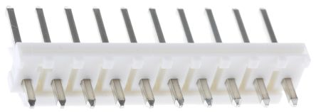 Molex KK 396 Stiftleiste Gerade, 10-polig / 1-reihig, Raster 3.96mm, Kabel-Platine, Lötanschluss-Anschluss, 7.0A, Nicht