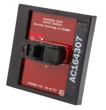 Microchip Adaptador De Programación De Chip Módulo Con Zócalo SSOP 28L Para MPLAB PM3 AC164307