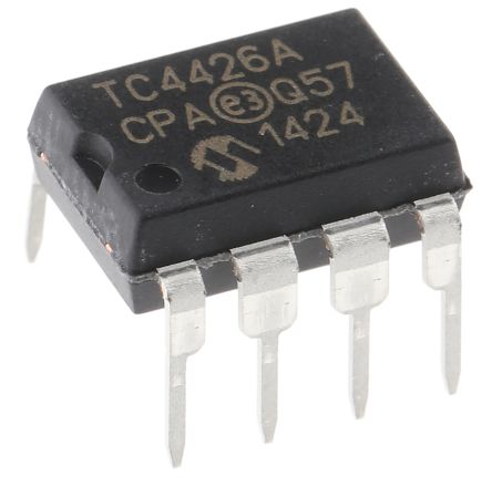 Microchip MOSFET-Gate-Ansteuerung CMOS, TTL 1,5 A 18V 8-Pin PDIP