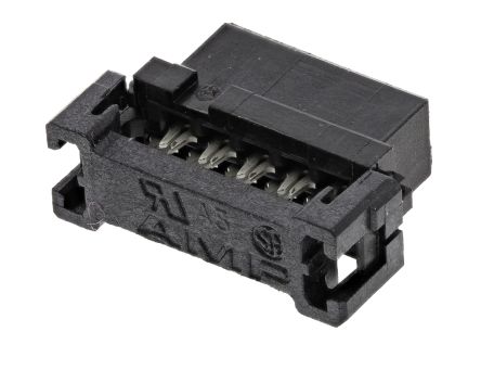 TE Connectivity 10-Way IDC Connector Socket For Cable Mount, 2-Row