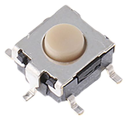 Omron Interrupteur Tactile Traversant, SPST, 6.60 X 6 X 4.3mm, Bouton
