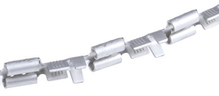 TE Connectivity FASTON .250 Flachsteckhülse, Unisoliert, 6.35 X 0.81mm, Buchse, 0.8mm² - 2mm², 18AWG Min