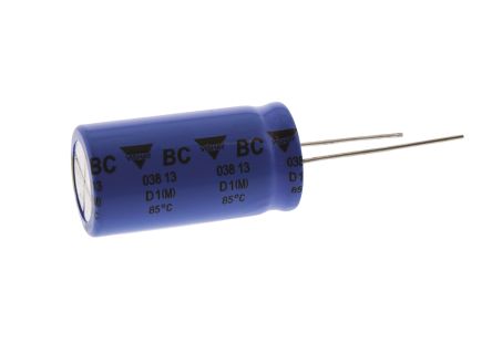 Vishay SU, THT Aluminium-Elektrolyt Kondensator 4700μF ±20% / 35V Dc, Ø 18mm X 35mm, +85°C