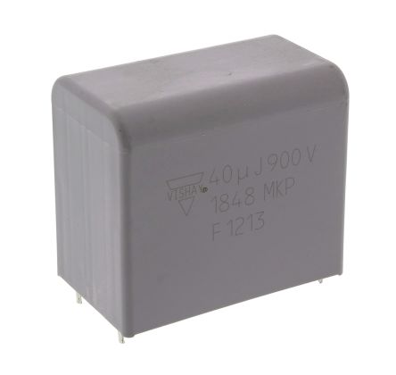 Vishay MKP1848 DC-Link Folienkondensator 40μF ±5% / 900V Dc, THT Raster 52.5mm