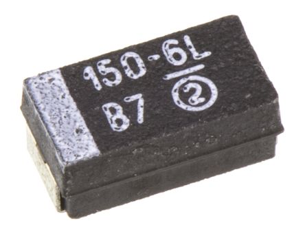 Vishay Condensateur Tantale, CMS, 150μF, 6.3V C.c., ±10%,, Série 293D