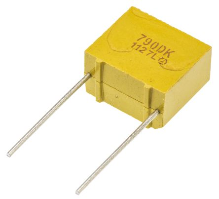 Vishay 790D Kondensator, MnO2, 10μF, 40V Dc THT, 10.16mm, ±10%, +125°C