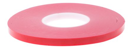 Hi-Bond 泡棉胶带, 两面, 0.64mm厚, 12mm宽, 33m长, 白色, 丙烯酸泡棉, 泡沫密度1000kg/m³, 拉伸强度82.3N/cm