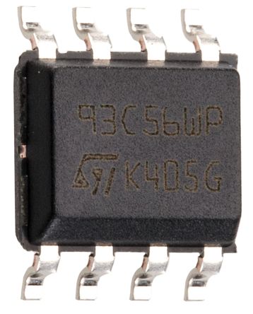 STMicroelectronics 2kbit Serieller EEPROM-Speicher, Serial-Microwire Interface, SOIC, 200ns SMD 128 X 16 Bit,