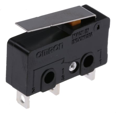 Omron Microinterruptor, Palanca Articulada SPDT 10,1 A A 250 V Ac
