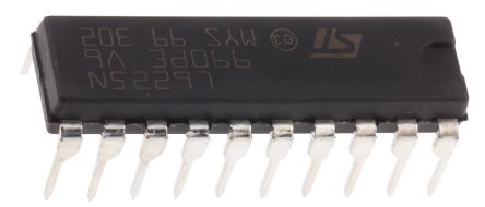 STMicroelectronics L6225N, Brushed Motor Driver IC, 52 V 1.4A 20-Pin, PDIP