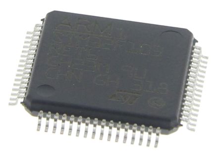 STMicroelectronics Mikrocontroller STM32F1 ARM Cortex M3 32bit SMD 512 KBit LQFP 64-Pin 72MHz 64 KBit RAM USB