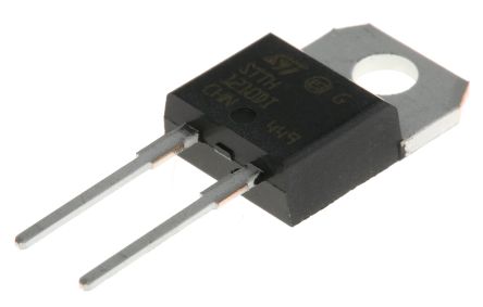 STMicroelectronics THT Diode, 1000V / 12A, 2-Pin TO-220F