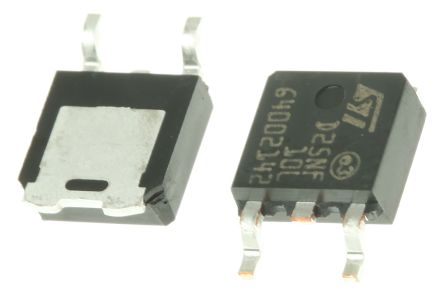 STMicroelectronics STripFET II STD25NF10LT4 N-Kanal, SMD MOSFET 100 V / 25 A 100 W, 3-Pin DPAK (TO-252)
