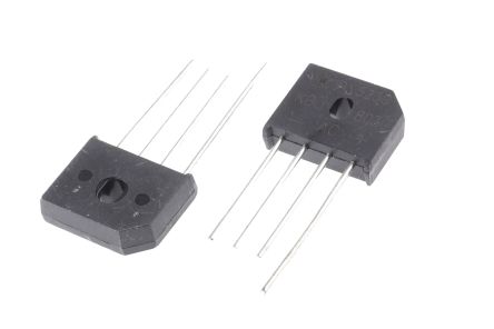 Taiwan Semiconductor Brückengleichrichter, 1-phasig 8A 200V THT 1V KBU 4-Pin 5μA Siliziumverbindung
