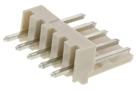 Molex Mini-Latch Stiftleiste Gerade, 5-polig / 1-reihig, Raster 2.5mm, Kabel-Platine, Lötanschluss-Anschluss, 3.0A,