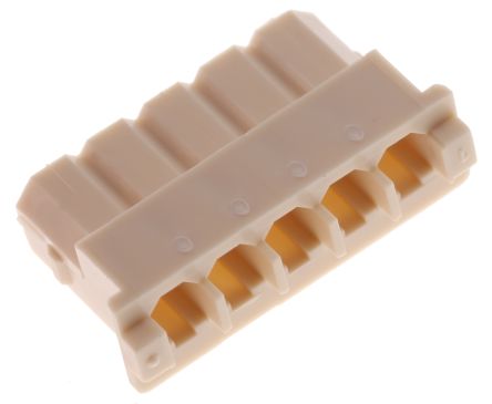 Molex SPOX Steckverbindergehäuse Buchse 2.5mm, 5-polig / 1-reihig Gerade, Kabelmontage Für SPOX-Kabel-Platinen-Verbinder