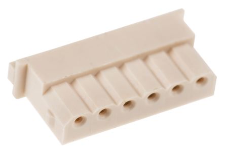 Molex SPOX Steckverbindergehäuse Buchse 2.5mm, 6-polig / 1-reihig Gerade, Kabelmontage Für SPOX-Kabel-Platinen-Verbinder