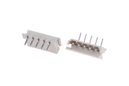 Molex SPOX Leiterplatten-Stiftleiste Gewinkelt, 5-polig / 1-reihig, Raster 2.5mm, Kabel-Platine,