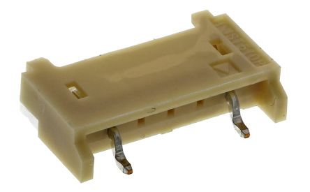 JST Conector Macho Para PCB Ángulo De 90° Serie BH De 2 Vías, 1 Fila, Paso 8.0mm, Para Soldar, Montaje Superficial