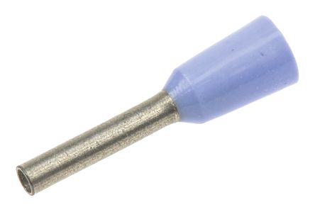 JST FTR Aderendhülsen Bis 0.75mm², Stift ø 1.2mm, Blau, PP, 8mm, 14mm, Isoliert, 18AWG Max.