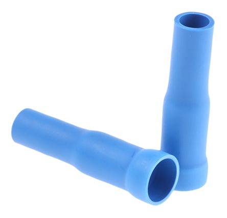 JST Cosse Cylindrique à Sertir Série CVDAGF Isolé Femelle, Bleu 14AWG 2.6mm² 16AWG 1mm²