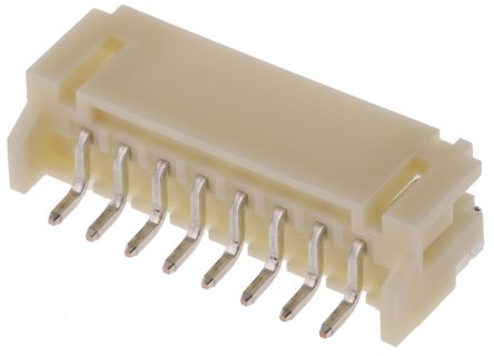 JST PH Series Right Angle Surface Mount PCB Header, 8 Contact(s), 2.0mm Pitch, 1 Row(s), Shrouded