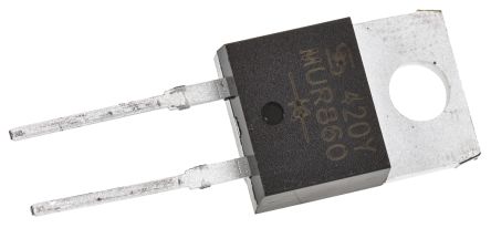 Taiwan Semiconductor Taiwan THT Diode, 600V / 8A, 2-Pin TO-220AC