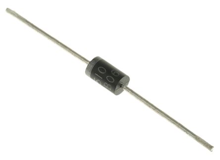 Taiwan Semiconductor Taiwan THT Schottky Diode, 100V / 5A, 2-Pin DO-201AD