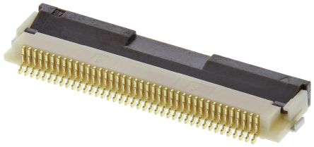 Hirose FH12, SMD FPC-Steckverbinder, Buchse, 40-polig / 1-reihig, Raster 0.5mm Lötanschluss