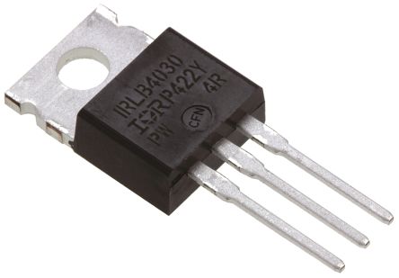 Infineon HEXFET IRLB4030PBF N-Kanal, THT MOSFET 100 V / 180 A 370 W, 3-Pin TO-220AB