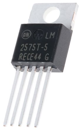 Onsemi, LM2575T-5G Step-Down Switching Regulator, 1-Channel 1A 5-Pin, TO-220
