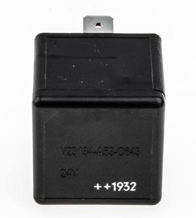 V23134-A0053-C643 Automotive 5 Pin Relay SPDT Plug In Non-Latching 20 A 24V dc