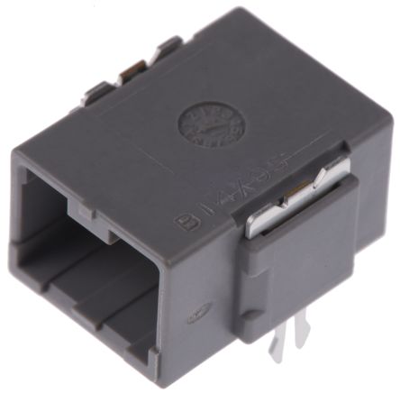 JAE Conector Macho Para PCB Ángulo De 90° Serie MX34 De 3 Vías, 1 Fila, Paso 2.2mm, Para Soldar, Montaje En Orificio