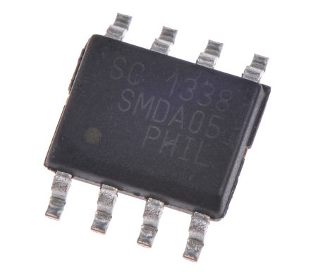 Semtech Diode TVS Unidirectionnel, Claq. 6V, 11V SOIC, 8 Broches, Dissip. 300W