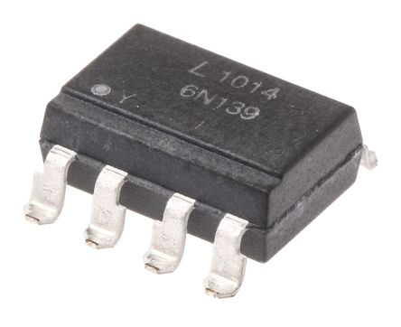 Lite-On SMD Optokoppler DC-In / Transistor-Out, 8-Pin SMD, Isolation 5 KV Eff