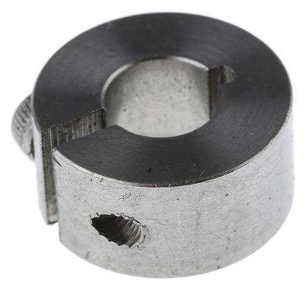 Huco 轴环, 8mm轴直径, 一件, 夹紧螺丝, 不锈钢, 18mm外径, 9mm宽度