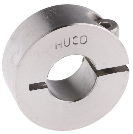 Huco 轴环, 12mm轴直径, 一件, 夹紧螺丝, 不锈钢, 28mm外径, 11mm宽度