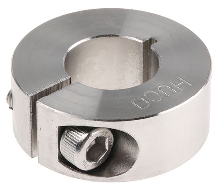 Huco 轴环, 16mm轴直径, 一件, 夹紧螺丝, 不锈钢, 34mm外径, 13mm宽度
