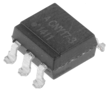 Broadcom SMD Optokoppler DC-In / Transistor-Out, 6-Pin PDIP, Isolation 5000 V Ac