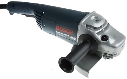 Bosch Amoladora Angular GWS 22-230 De 110V 2.2kW, Diámetro De Disco 230mm, 6500rpm, Conector BS 4343