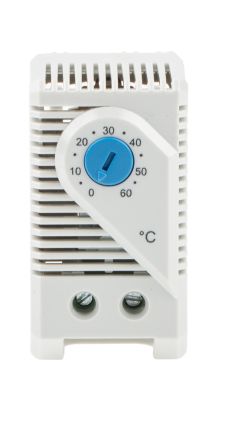 STEGO Schaltschrank-Thermostat, 0 → +60 °C., Schließer
