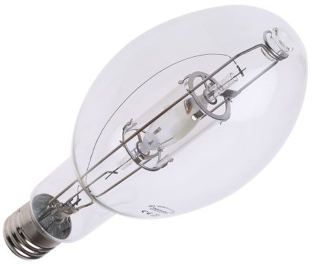 Venture Lighting Lampada Agli Alogenuri Metallici Ellittica 400 W, 4000K, GES/E40, Bulbo Trasparente, 42000 Lm, Durata