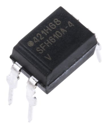 Vishay THT Optokoppler DC-In / Transistor-Out, 4-Pin PDIP, Isolation 5,3 KV Eff